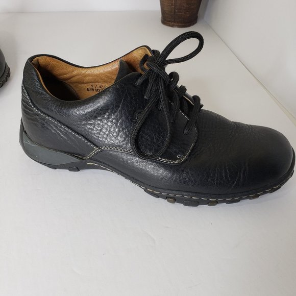 Born Comfort & Casual Leather Black Oxford Size 9 - Picture 8 of 16